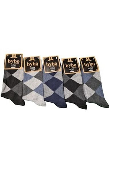 ByBo - Set 5 bucati sosete cu model, 40-46