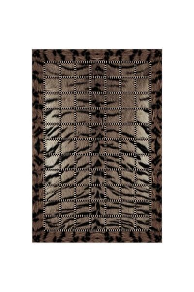 OEM Antislip Rug, Polypropylene, Animal Print M1, Multicolor, 80x150cm