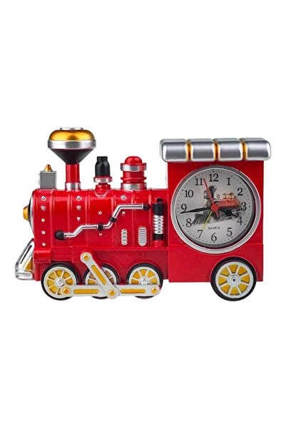 OEM Table Clock in Locomotive Shape, 22x15 cm, Multicolor
