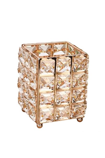 OEM Makeup Brush Holder, Metal Gold