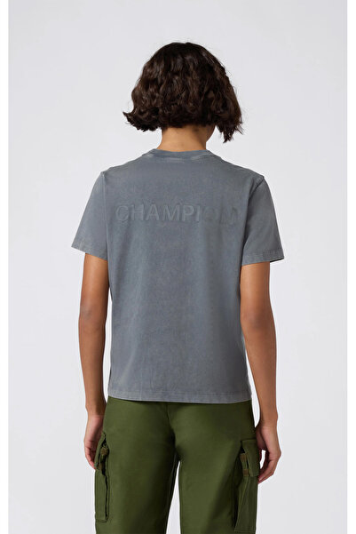 Champion High Summer Ss Tee Gray Women's T-Shirt-118157-Kk022