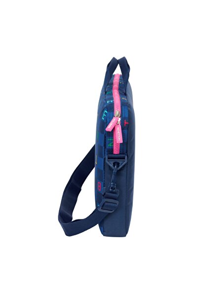 Benetton Laptop Case Damero Navy Blue 40 x 27 x 4 cm