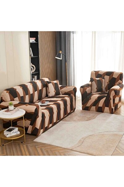 JOJO HOME Ελαστικό κάλυμμα καναπέ, Jojo Home, αφηρημένη εκτύπωση, M4, μέγεθος...