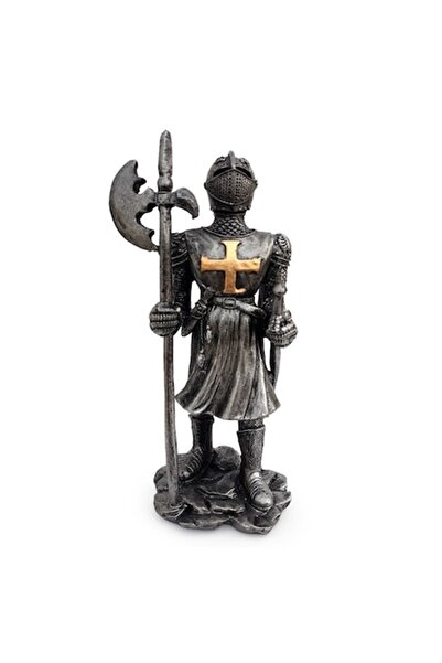 OEM Resin Figurine Representing a Soldier in Armor, 11x24 cm