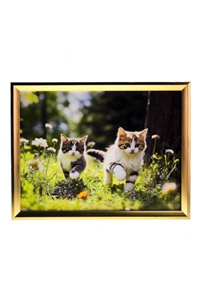 OEM Tablou decorativ cu animale, 43x33 cm
