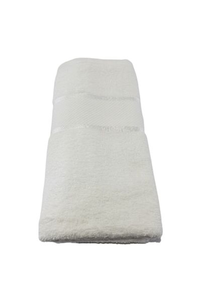 OEM White Bath Towel, 70 x 130 cm, 100% Cotton, 400 GSM