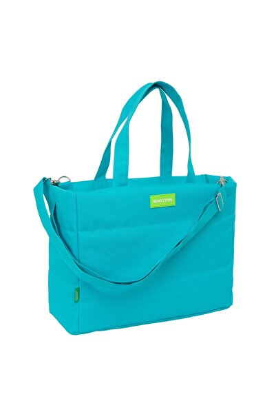 Benetton Husă pentru laptop, albastru de vară, 40 x 31 x 17 cm