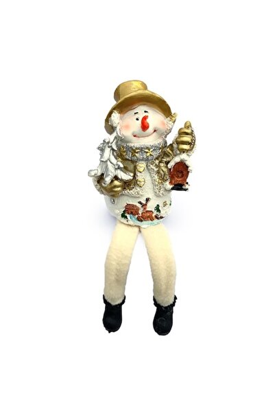 OEM Decorațiune din rășină în formă de om de zăpadă cu picioare suspendate, 1...