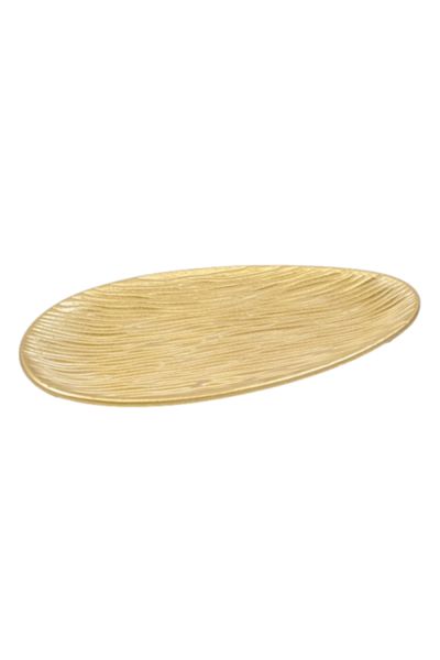 OEM Tavă din lemn cu ouă de aur, 29,5 cm