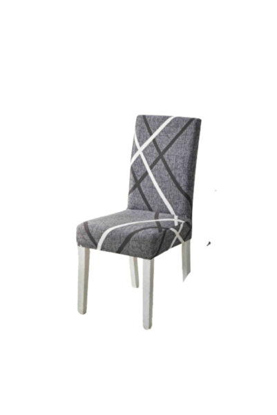 JOJO HOME Set 6 chair covers, Jojo Home, abstract pattern, Non-Colors