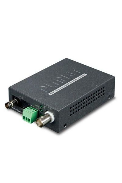 3kplanet Planet Konwerter Wideo 4-w-1 przez Gigabit Fiber (ST) 1-Kanałowy,