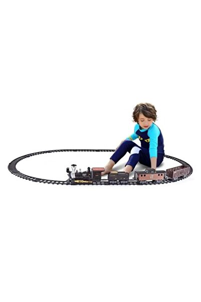 divendi-ro Jucărie trenuleț western, cu 3 vagoane și locomotivă, cu sunet și ...