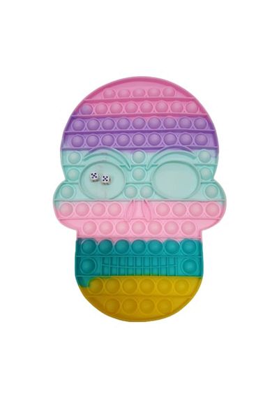 OEM Jucărie senzorială Pop It, joc de societate Fidget, zaruri antistres 30 cm, multicolor