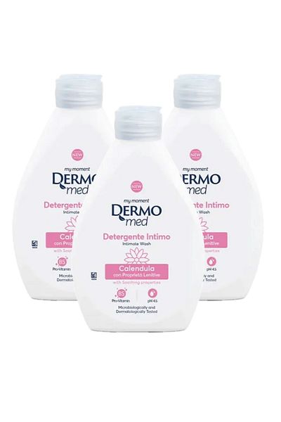 Dermomed ΕΝΥΔΑΤΙΚΟ ΣΑΠΟΥΝΙ ΕΥΘΥΓΕΙΑΣ 250ML ΜΕ ΕΚΧΥΛΙΣΜΑ ΚΑΛΕΝΤΟΥΛΑΣ X3