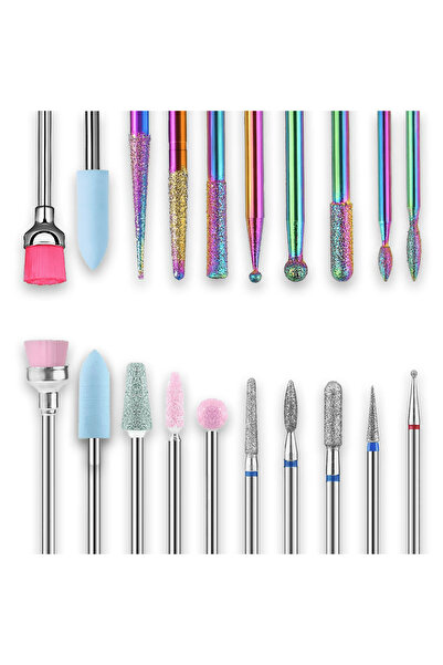 Elindor Set de 20 capete de frezare, universale