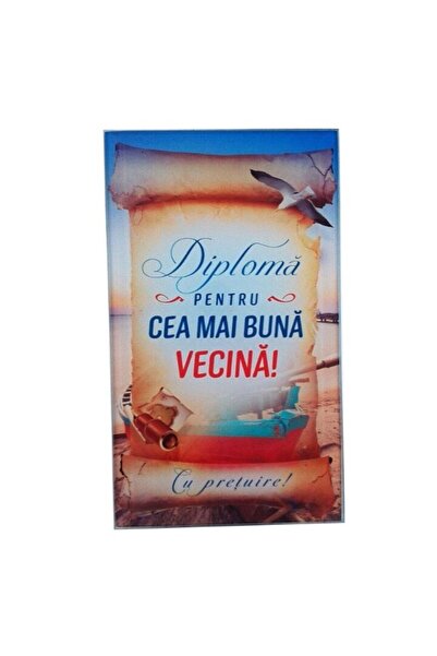 OEM Glass applique with motivational messages, M3, 6x18cm