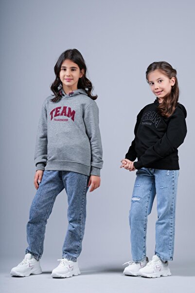 Trabzonspor GENÇ SWEATSHIRT KAPÜŞONLU TEAM NAKIŞLI