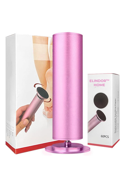 Elindor Pilă rotativă ® pentru tocuri și tălpi, 600 RPM, 60 de discuri de șle...