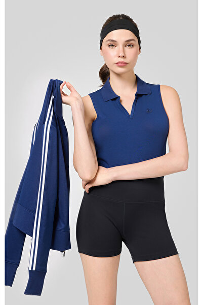 Champion Wild Things Polo Navy Blue Women's T-Shirt - 117722-Bs567