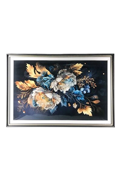 OEM Tablou din plastic cu imagini printate cu pietricele, 94x64 cm, multicolo...