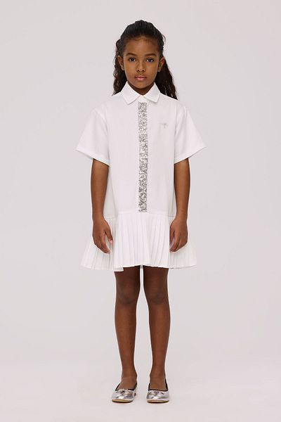 Tyess Girl White Dress