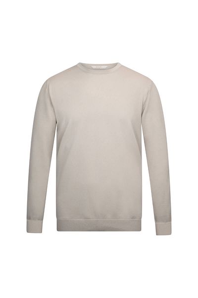 Hatemoğlu Mink Regular Fit Crew Neck Rayon Sweater