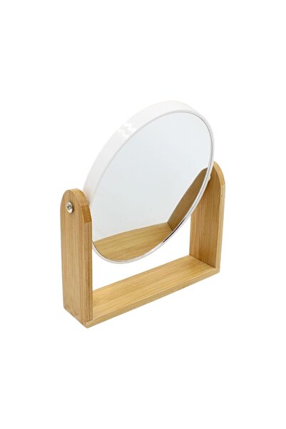 ELEGANZA Οβάλ καθρέφτης μακιγιάζ, Eleganza, 15 x 18 cm, λευκός