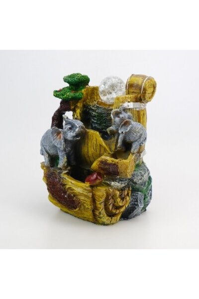 OEM Piatră decorativă pentru fântână/PVC 20x15x12 cm multicoloră