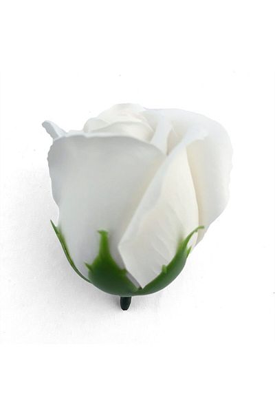 OEM White Soap Roses, 50 pcs/box, 5x6cm