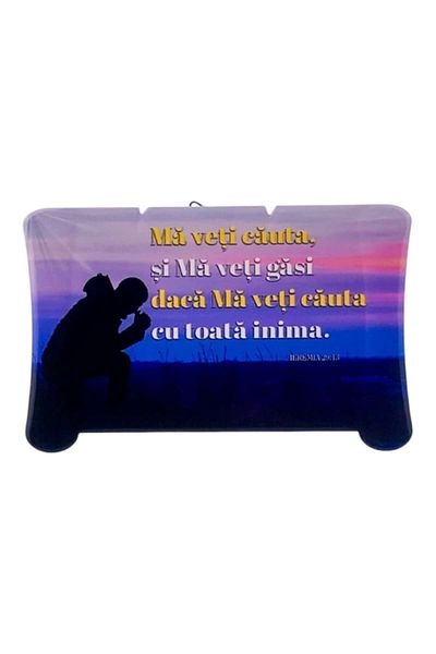 OEM Placă ceramică în formă de papirus antic cu texte biblice
