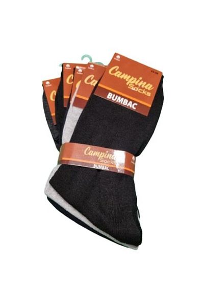 Campina Set 5 Long Socks Without Seams, Campina, 43-46, Multicolor