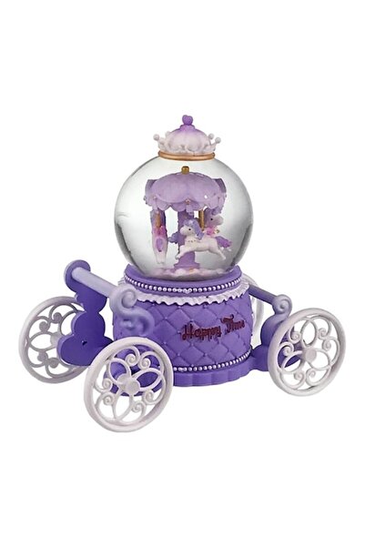 OEM Glob de sticlă cu carusel pe bază de rășină, 17x14 cm, multicolor