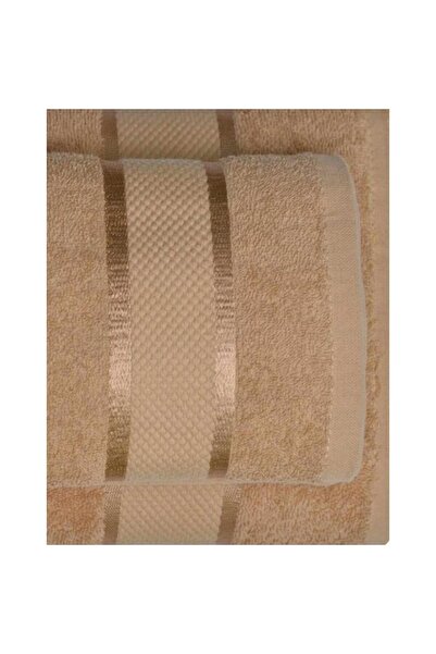 OEM Set 10 bathroom towels, Cotton, Uni, 400g/m², 70x140cm, Light Brown