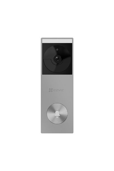 EZVIZ Smart video doorbell, Wi-Fi, 2K, Solar panel, 5200mAh battery, PIR, IR 6M, 32GB storage -CS-HP3(3MP)