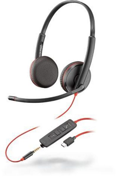 ANDY&POLY Poly Blackwire C3225 USB-C Single, 209751-22