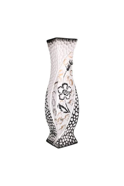 OEM Ceramic Vase with Floral Design, 19X60 cm Multicolor M2