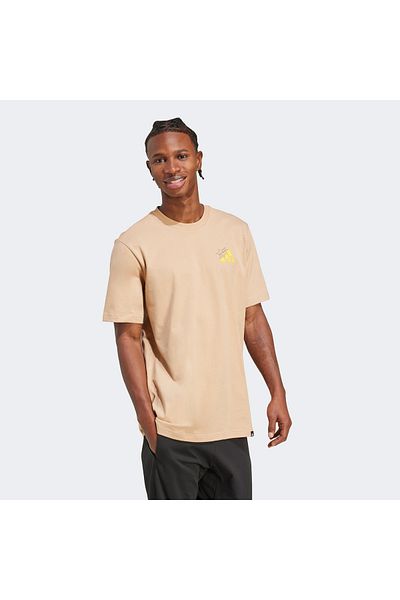 adidas Тениска M Cheese Erkek Bej