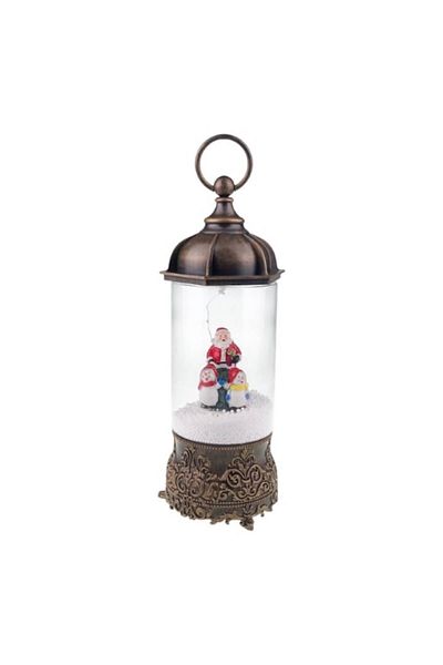 OEM Christmas Candle Decoration M1 with LED Light, 12x36 cm