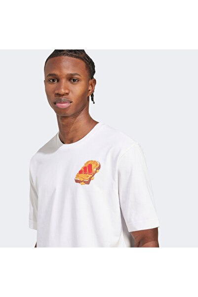 adidas Γραφικό μπλουζάκι με βούτυρο και ζελέ φαγητού