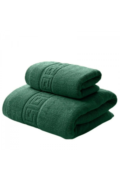 RALEX PUCIOASA Set 2 Prosoape Greek Border 100% Bumbac, Prosop de Față 50x90 ...