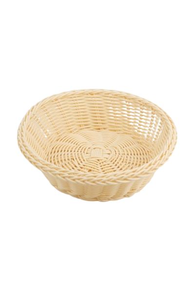 OEM Coș pentru pâine PVC, 24x17x6.5 cm Bej M2