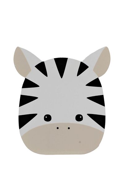 Gift Design Zebra animal shaped mirror 35x20cm