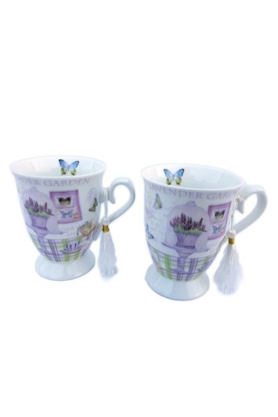 BV Σετ 2 cani elegante, πράσινος κήπος