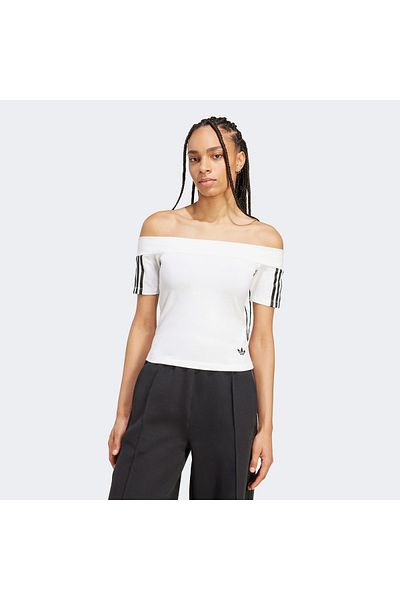 adidas Bandeau Ss Women's White T-Shirt