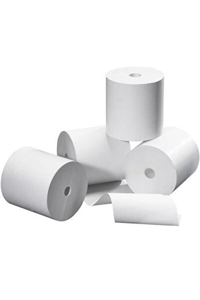 Electronica Hârtie termică pentru chitanțe 80x70mm 12mm 61m Fără fenol, 55g/m...