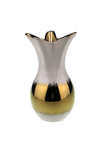 OEM Ceramic Vase in Gradient, 14x24 cm Multicolor