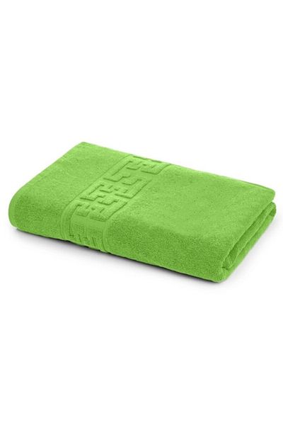 OEM Prosop de baie, bumbac, bordură grecească, 500g/m², 70x140cm, verde măr