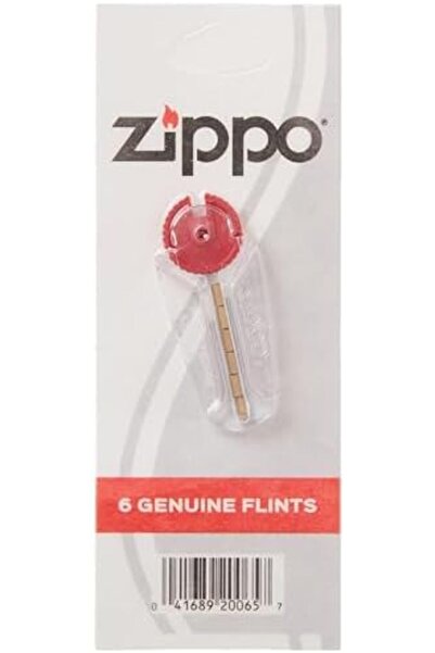 Zippo Lighter 2406N, 1 Flint, 6 Pieces