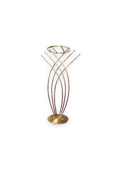 OEM Suport metalic pentru aranjamente florale, 90 cm, auriu