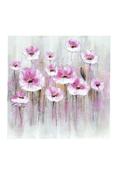 OEM Pictura pe panza cu flori, 80x80cm